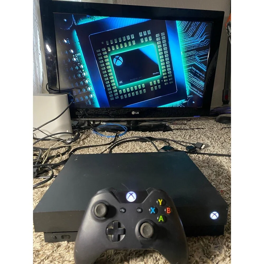 Microsoft Xbox One X 1TB Console W Controller Tested Authentic